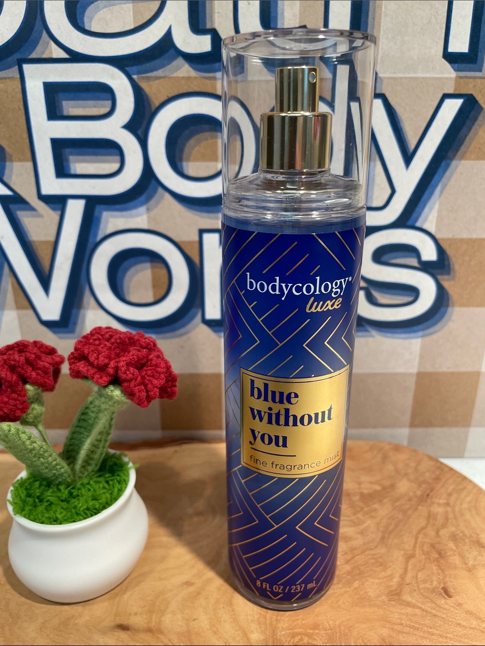 Bodycology Luxe Blue Without You Fine Fragrance Mist 8oz